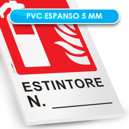 Cartelli in PVC da 5mm